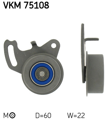 SKF Feszítőgörgő, vezérműszíj VKM75108_SKF